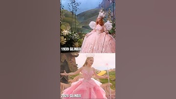 Glinda Entrance Scene from Wizard of Oz and WICKED #shorts #glinda #wicked #arianagrande #wizardofoz