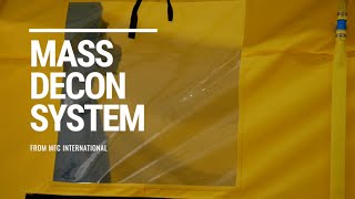 Inflatable Mass Decontamination Shower System Walkthrough