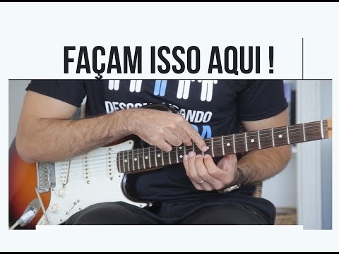 Primeiros passos de Como Improvisar na Guitarra (solos)