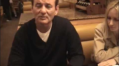 Bill Murray Teaches Japanese