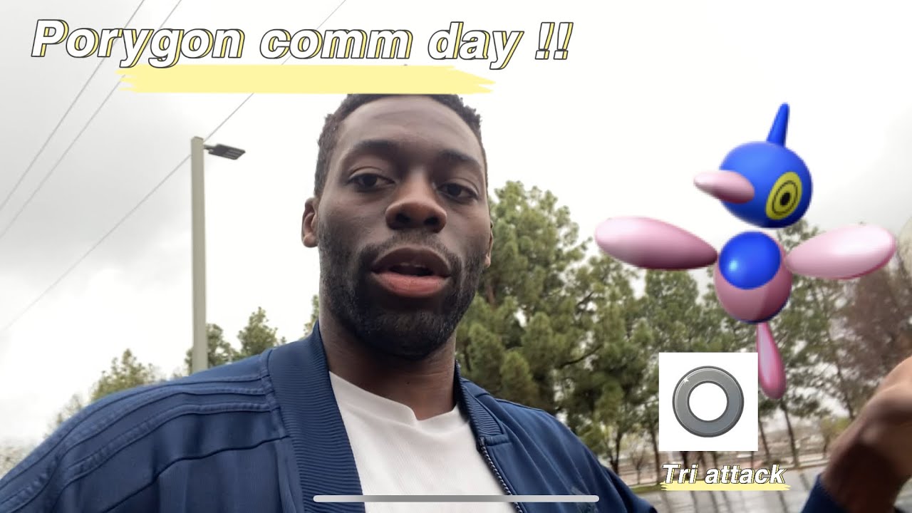 Tri attack is a great move!! Porygon community day plus GBL Sets