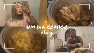 Vlog do dia e fazendo janta