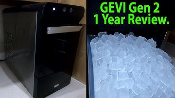 Review van 1 jaar GEVI Gen 2 Nugget-ijsmachine.