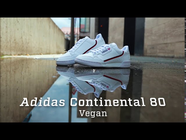 On Feet: Adidas Continental 80 VEGAN - YouTube