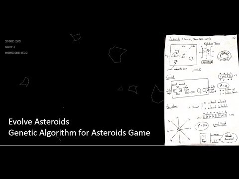 Evolve Asteroids - Genetic Algorithm for Asteroids Game [Parte 1]