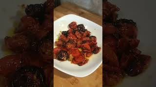 #spaghetti con #pomodorini al forno e #ricotta salata #pasta #pastalover #ricettefacili