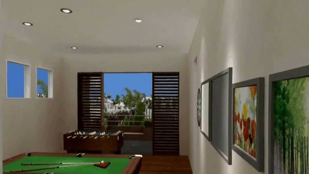 3D walkthrough for Community Club House