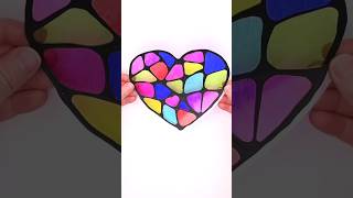 Stained Glass Suncatcher Craft 😍