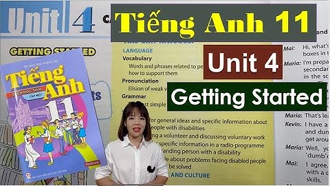 Tiếng Anh lớp 11 Unit 4 Getting Started - Caring for those in need / HeartQueen Quyên Hoàng
