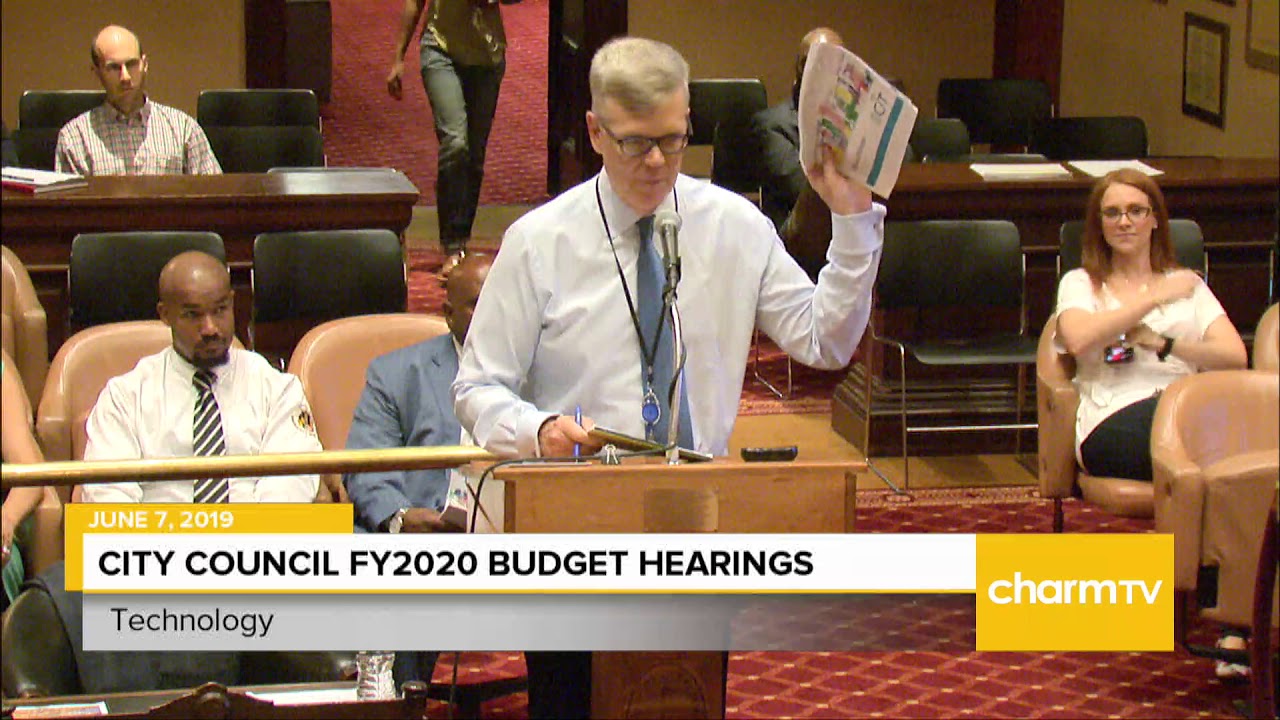 FY20 City Council Budget Hearings: Information Technology; June 7, 2019