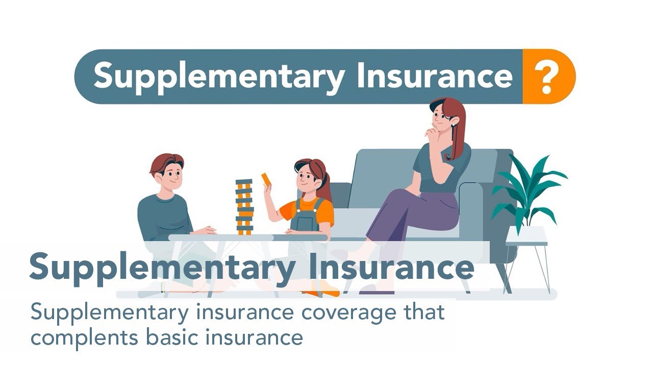 Supplementary insurance coverage that complements basic insurance - YouTube