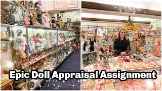 DOLL APPRAISER DAY IN THE LIFE ✏️ l Dolly Mama’s Museum of Dolls and Toys