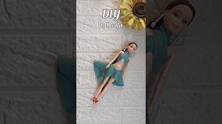 Full doll dress making easy | diy doll makeover # #diy #craft #viral #ytshorts #doll #trending Update