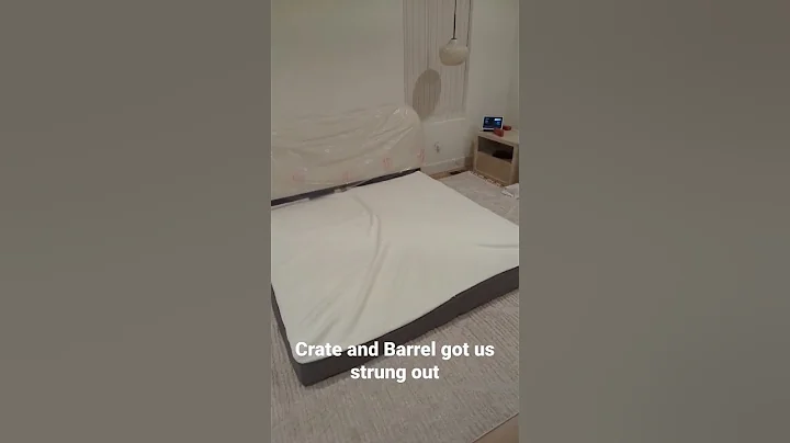 Crate and Barrel appreciate the headrest but could...