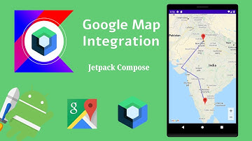 Google Map integration in Jetpack Compose | Android | Make it Easy