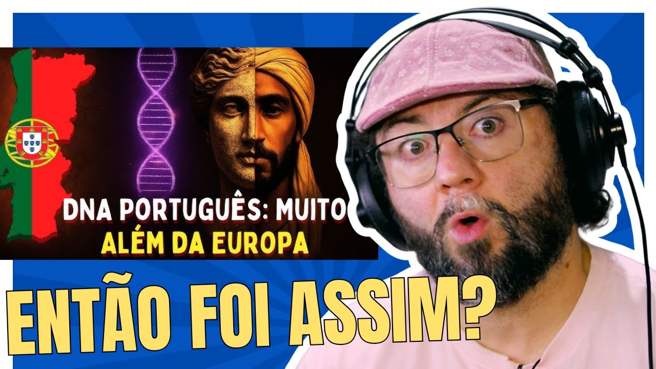 Historiador brasileiro reage a ORIGEM GENÉTICA DE PORTUGAL