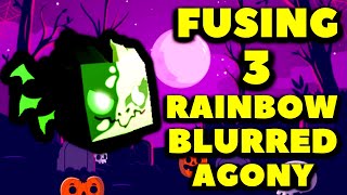 Fusing 3 Rainbow Blurred Agony - Pet Simulator X Halloween Event