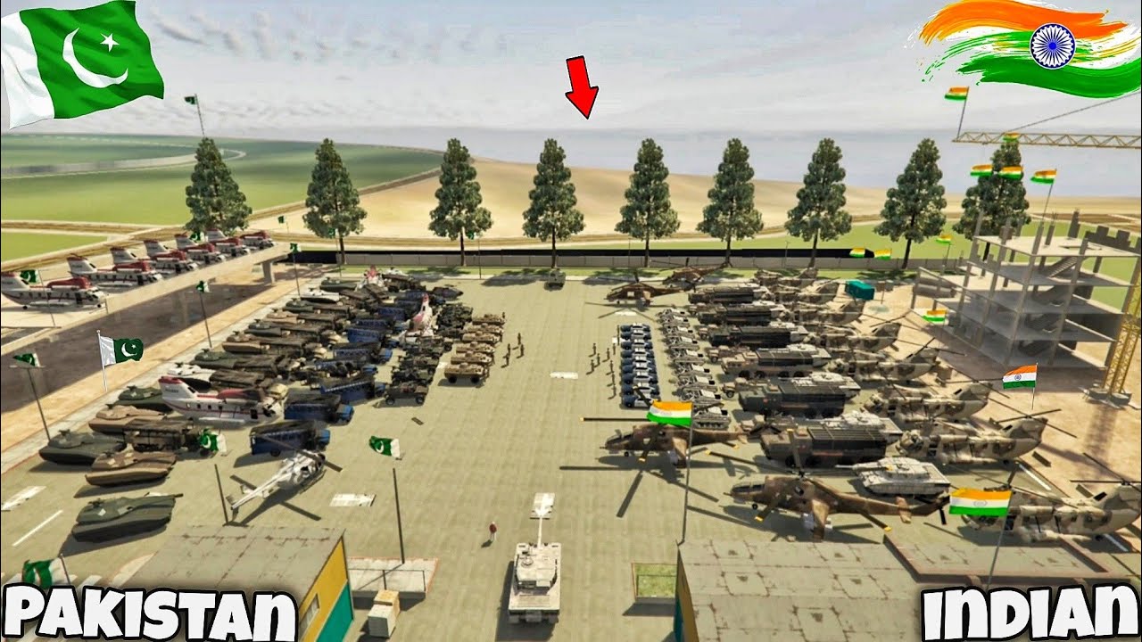 Indian Army Fight Pakistan Army On Indian bike driving 3D India Vs Pakistan War In IBD3D😱 #1