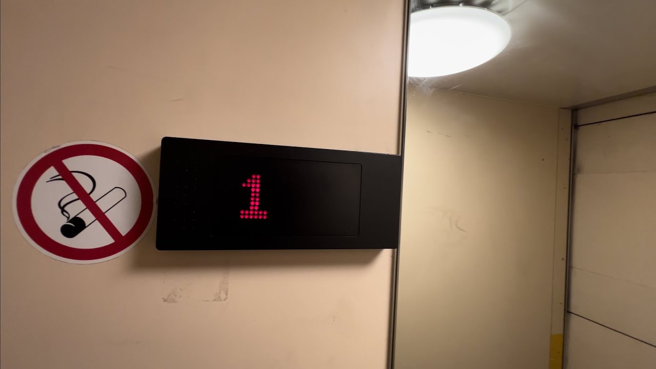 Laundry day and ride some elevators @ Åsbäcksgatan 34A-C, Söderhamn, Sweden.