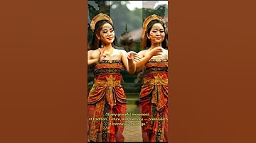 You Won’t Believe This Balinese Dance Performance in Just 14 Seconds! #shorts  #dance #culture #bali