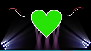 Green Screen Love Audio Spectrum Visualizer | Green Screen Heart Effects