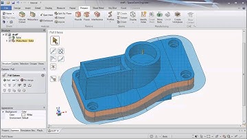 New in SpaceClaim - Draft Creation and Modification