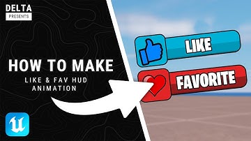 EASY Like And Favorite Screen Animation For UEFN In Fortnite
