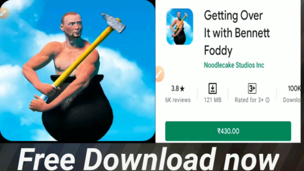 getting over it with bennett foddy free dowload getting over it with bennett foddy free dowload