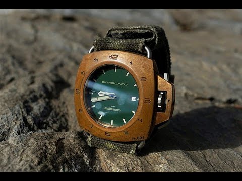 BATISCAFO: Vintage Military 45mm Bronze Diving 20Bar Watch by Anthony ::  Kicktraq