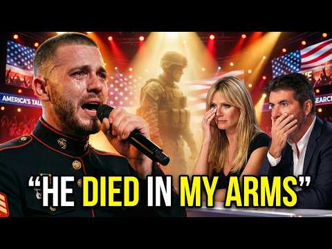 U.S. Marine Sings for the Best Friend Who Died in His Arms… The Arena Fell Silent - AGT 2026
