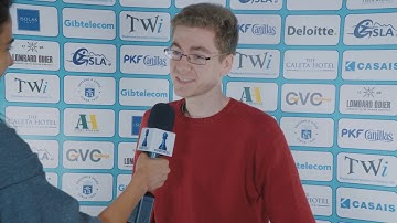 Round 6 Gibraltar Chess post-game interview with David Anton