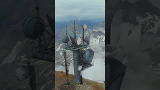 Above the Clouds on Zugspitze | Germany’s Rooftop View! #zugspitze #shorts