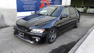 アルテッツァ RS200 TRD製４連スロットル スポーツインジェクション仕様 鬼レスポンス　車高調 EXマニ ORCクラッチ TRDクロスミッション レカロ 追加メ-タ- 社外CPU