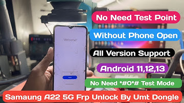 Samsung A22 5G Frp Unlock By Umt Dongle Latest Security 2023 || Without Phone Open And Test Point