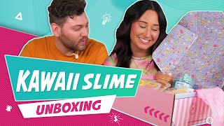Part 1 unboxing the sweet gift @Kawaii Slime Company sent to me. I