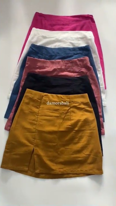 Rok Pendek Zoya Mini Skirt Linen Trim