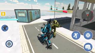 Gorilla Rampage City Attack Robot Transform Games screenshot 2
