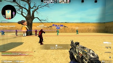 CS:GO - Zombie Escape Mod - ze_squid_game_v1 on RunAway