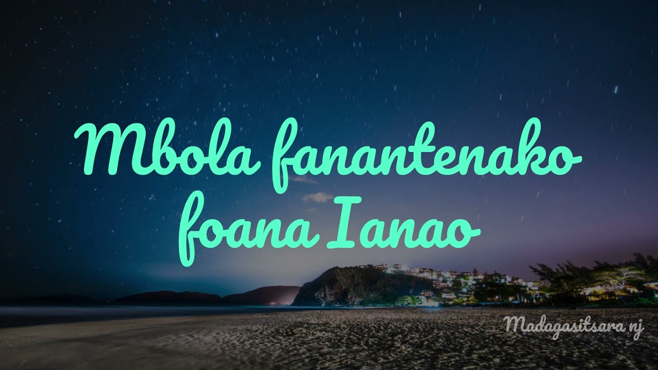 Ianao no antenaiko-Rija Rasolondraibe Karaoké