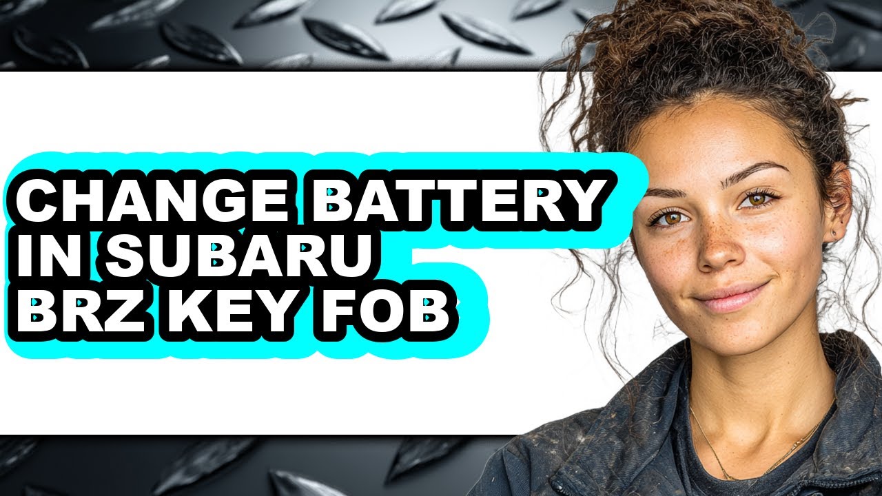How to Change Battery in Subaru Brz Key Fob (updated)