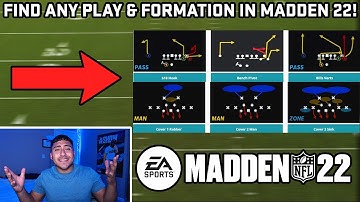 *NEW* BEST WEBSITE TO USE TO FIND MADDEN 22 PLAYBOOKS & PLAYS! USE THIS TO WIN MORE GAMES!