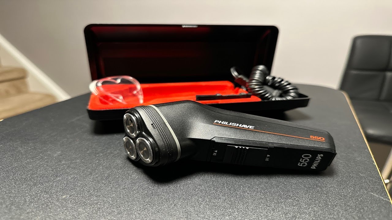 Philips / Norelco HS550 vintage electric shaver teardown - YouTube