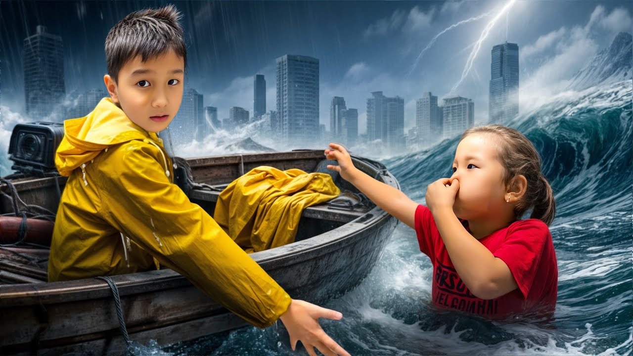 БІЗДІ СУ АЛЫП КЕТЕ ЖАЗДАДЫ😱( АЙЫМ СУҒА ТҮСІП КЕТТІ 💦