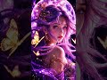 🌙The Moon Goddess awakens. 💜🦋#MoonGoddess #FantasyArt #AIBeauty #PurpleAesthetic #MagicVibes
