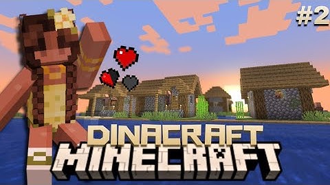 I Went Exploring...And Got LOST In Endless Plains!! | DinaCraft Ep.2 (Minecraft Modded Survival)