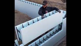 Vlog 3 - Building an ICF Frost Wall - Nudura ICF