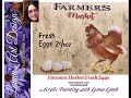 Acrylic and Tole Painting Tutorial Farmers Market Fresh Eggs