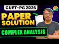 CUET PG 2026 Mathematics | Paper Solution | Complex Analysis | by GP Sir