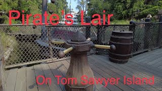 Pirate&#39;s Lair on Tom Sawyer Island at Disneyland