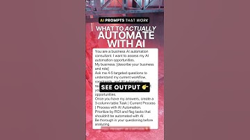 The AI Assessment That Shows What You Can Actually Automate (Stop Guessing)